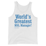 Unisex  Tank Top - MSL Society Store