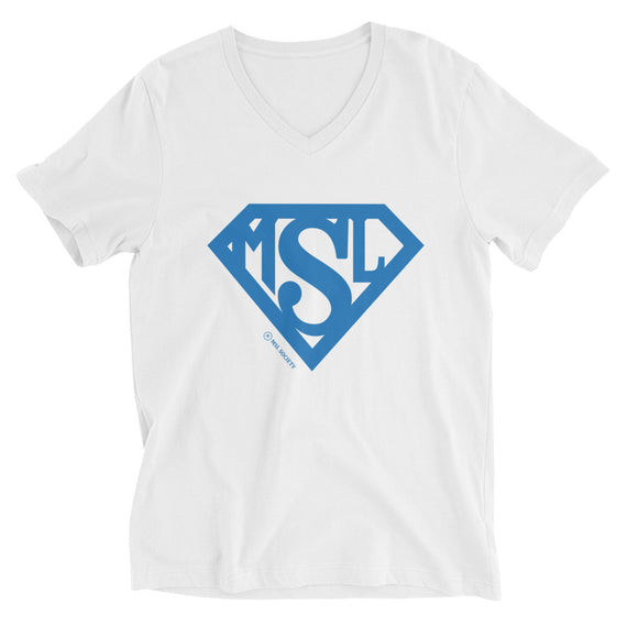Unisex Short Sleeve V-Neck T-Shirt