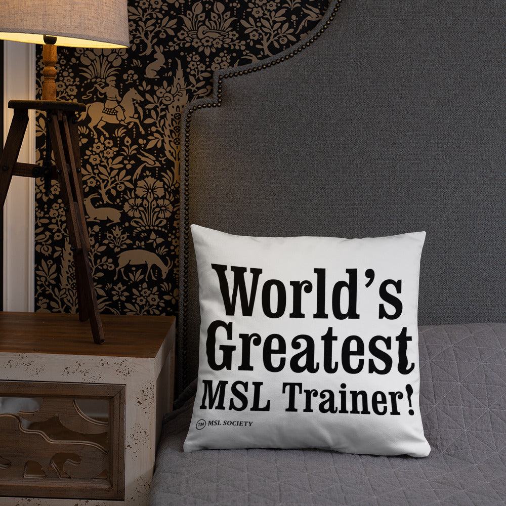 Basic Pillow - MSL Society Store