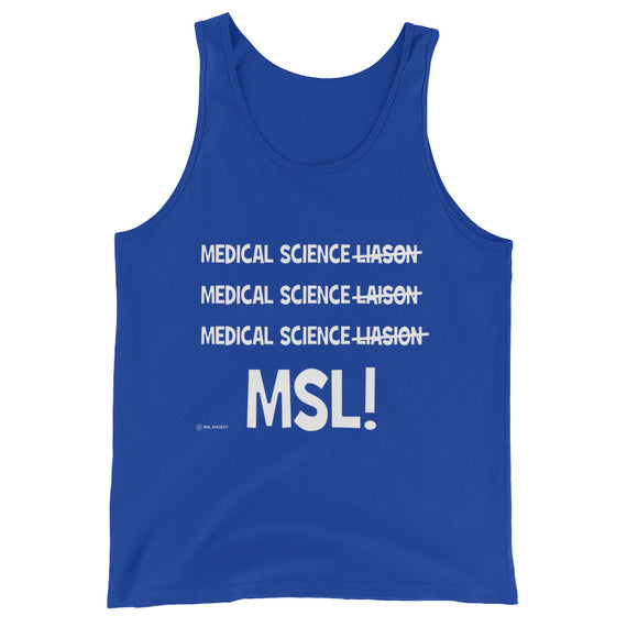 Unisex  Tank Top - MSL Society Store