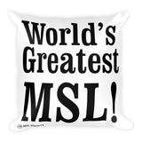 Basic Pillow - MSL Society Store