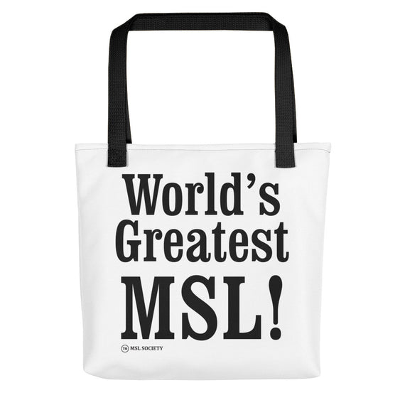 Tote bag - MSL Society Store